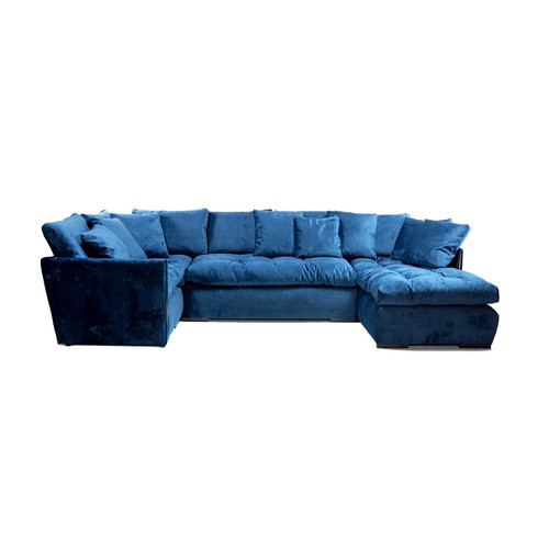 П-образный диван Corfu (Корфу) (синий)