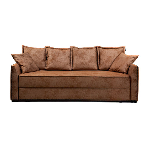 Прямой диван Элегант (коричневый)