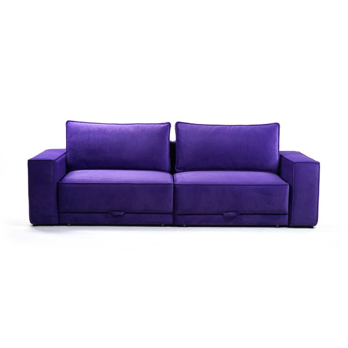 Прямой диван Техас (фиолетовый)